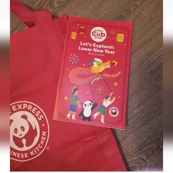 Panda Express Red Tote Bag - Picture 2 of 5
